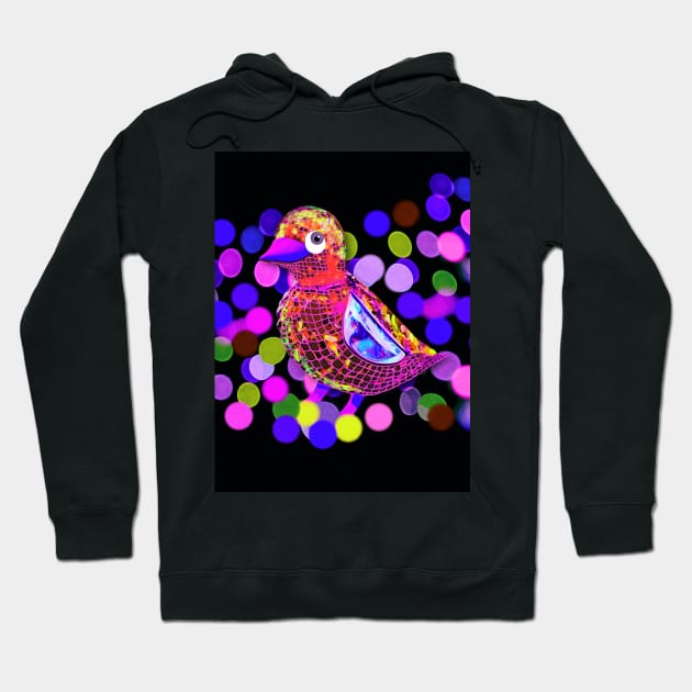 Electro Net Bird Hoodie by KC Morcom aka KCM Gems n Bling aka KCM Inspirations